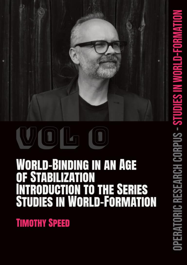 Studies in World-Formation