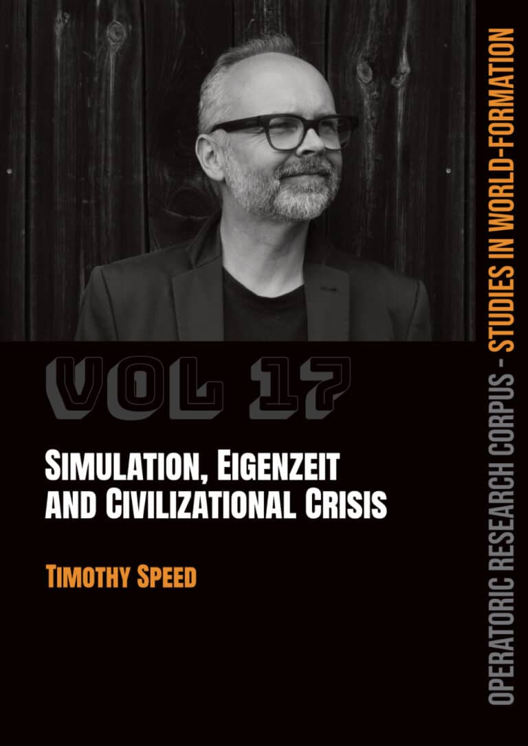 Studies in World-Formation by Timothy Speed 2026
